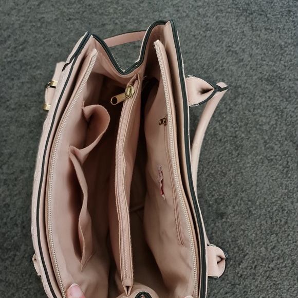 LAURA JONES Pink Shoulder Bag - Picture 8 of 9